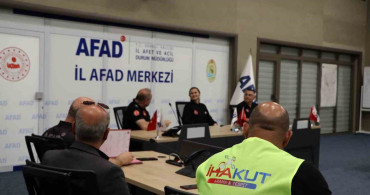 Denizli'de Yeni Arama Kurtarma Protokolü