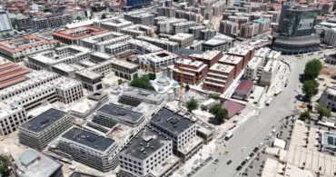 Depremde yıkılan Malatya’nın simgesi Yeni Cami’de restorasyonda sona yaklaşıldı