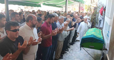 Derbent Barajı’nda ölü bulunan 2 çocuk annesi kadın son yolculuğuna uğurlandı