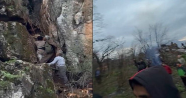 Derecik'te Dağda Mahsur Kalan Genç Kurtarıldı