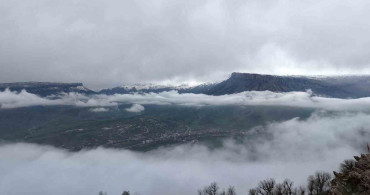 Derecik'te Sis ve Doğa Harikası Görüntüler