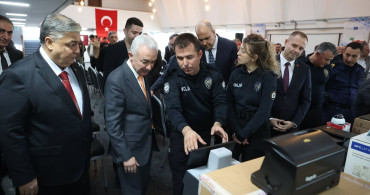 Dereköy Sınır Kapısı'na Elektronik Ekipman Desteği