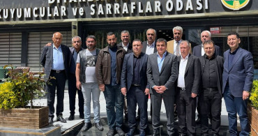 DESOB Başkanı Ebedinoğlu'dan Kuyumcular ve Sarraflar Odası'na Ziyaret