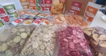 Develi’de kurutulan meyveler yıl boyu tüketiliyor