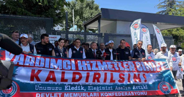 Devlet memurları konfederasyonu yardımcı hizmetler sınıfının kaldırılmasını talep etti