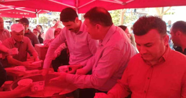 Devrek'te aşure programı yoğun ilgi gördü