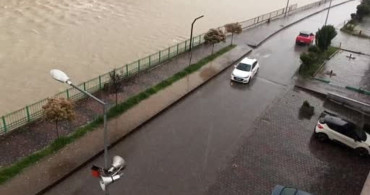 Devrek'te Dolu Yağışı Paniğe Neden Oldu