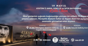 Didim'de 19 Mayıs Coşkusu Mavişehir'de Yaşanacak