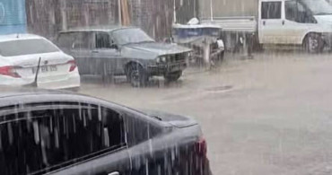 Didim'de Sağanak Yağış Hayatı Olumsuz Etkiledi