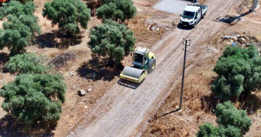Didim'de yol çalışmaları sürüyor