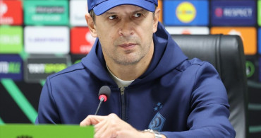Dinamo Kiev Teknik Direktörü Shovkovskyi'den Maç Sonrası Değerlendirme