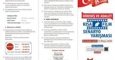 Direniş ve Adalet Temalı Kısa Film Senaryo Yarışması Başlıyor