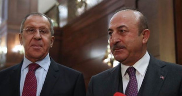 Dışişleri Bakanı Çavuşoğlu Lavrov ile Görüştü