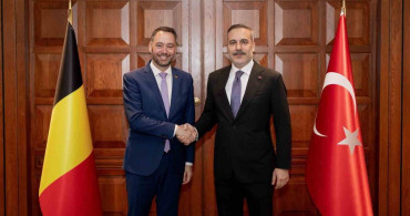Dışişleri Bakanı Fidan, Belçikalı Mevkidaşı ile Görüştü