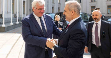Dışişleri Bakanı Fidan, Kiev’de Ukraynalı mevkidaşı Sibiha ile görüştü
