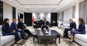 Dışişleri Bakanı Hakan Fidan, UNRWA Genel Komiseri Philippe Lazzarini'yi Ağırladı