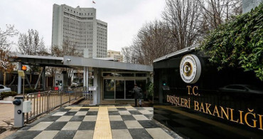 Dışişleri Bakanlığı'ndan ABD'nin "Sondaj" Açıklamasına Sert Tepki