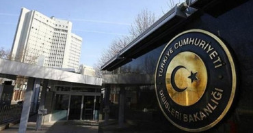 Dışişleri Bakanlığı'ndan Çin Açıklaması