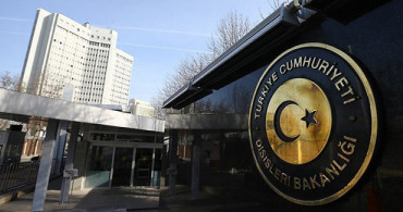 Dışişleri Bakanlığı'ndan Hollanda'daki Sadırıya Kınama