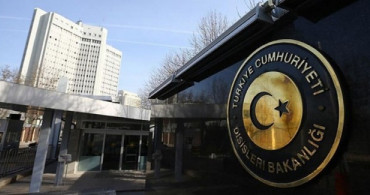 Dışişleri Bakanlığı'ndan Irak'a Taziye Mesajı