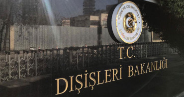 Dışişleri Bakanlığı'ndan Irak'taki Roket Saldırısına Kınama!