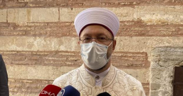 Diyanet İşleri Başkanı Ali Erbaş'tan Kılıç Açıklaması