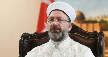 Diyanet İşleri Başkanı Ali Erbaş'tan 'Kudüs' Açıklaması