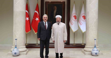 Diyanet işleri başkanı arpaguş'tan bursa valiliği’ne ziyaret