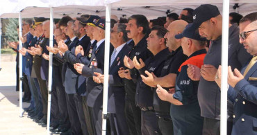 Diyarbakır hava şehitliğinde 15 temmuz anma programı