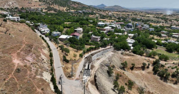 Diyarbakır kırsalında yollar yenileniyor