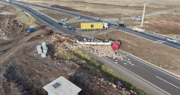 Diyarbakır-Şanlıurfa Yolunda Tır Kazası