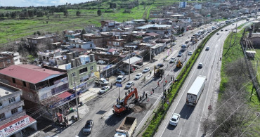 Diyarbakır-Silvan Kara Yolunda Çökme Olayı