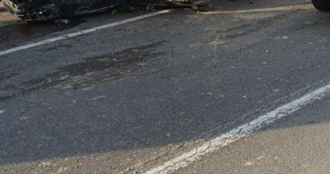 Diyarbakır'da 3 kişinin yaralandığı trafik kazası güvenlik kameralarına yansıdı
