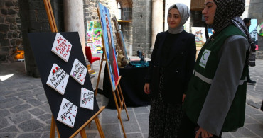 Diyarbakır'da Bağımlılıkla Mücadele İçin Sanat Sergisi Açıldı