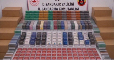 Diyarbakır'da çok sayıda gümrük kaçağı ürün ele geçirildi