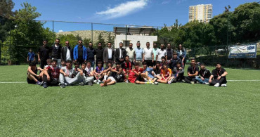 Diyarbakır'da Gençler Arası Futbol Turnuvası