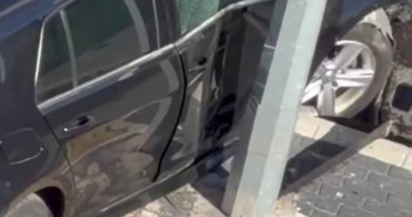 Diyarbakır'da iki otomobilin çarpışması sonucu 3 yaralı