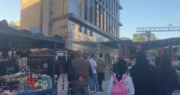 Diyarbakır'da İnşaat Halindeki Otelde Yangın