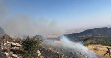 Diyarbakır'da örtü yangını kontrol altına alındı