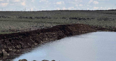 Diyarbakır'da Sulama Göleti Yeniden İnşa Edildi