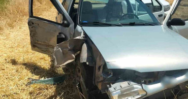 Diyarbakır'da traktör ve otomobil çarpıştı, 3 kişi yaralandı