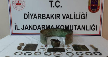 Diyarbakır'da Urartu ve Roma Dönemlerine Ait Eserler Ele Geçirildi