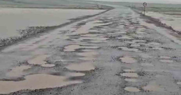 Diyarbakır'ın Çermik İlçesinde Bozuk Yollar Sorunu