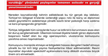 DMM, F-15 Uçağına Yönelik İddiaları Reddetti