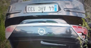 Doğanşehir'de Takla Atan Aracın Sürücüsü Yaralandı
