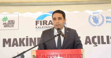 Doğanşehir'de Tarımsal Üretimi Destekleyen Ortak Makineler Parkı Açıldı