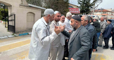 Döğer Beldesinde Hacı Adayları için Mevlit Okutuldu