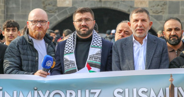Doğu Anadolu'da İsrail'in Gazze Saldırılarına Protestolar