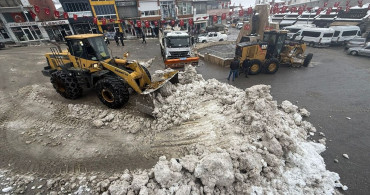 Doğu Anadolu'da Karla Mücadele Devam Ediyor