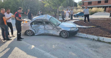 Domaniç’te trafik kazası: iki yaralı